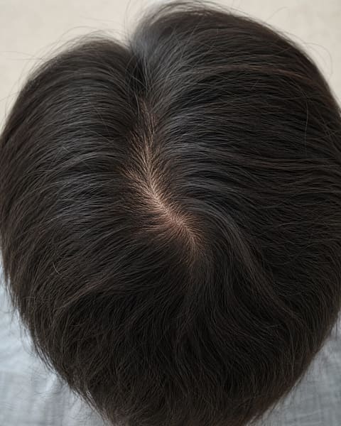 Crown photographed at the start of a style